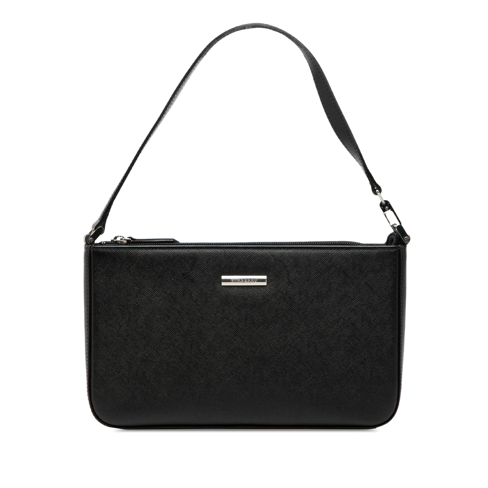 Pre-Loved Burberry Leather Shoulder Bag